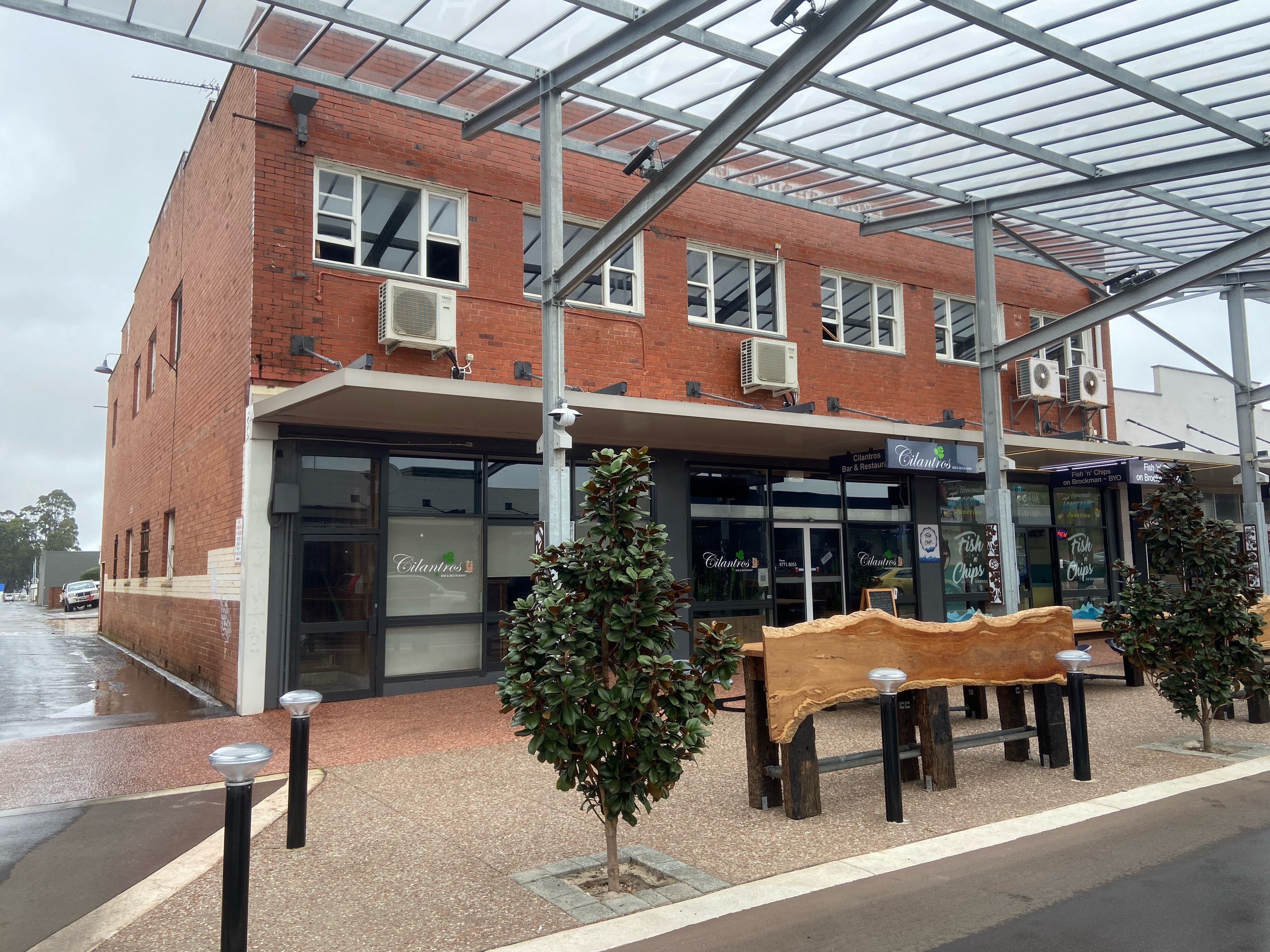 The venue on Brockman Street, Manjimup