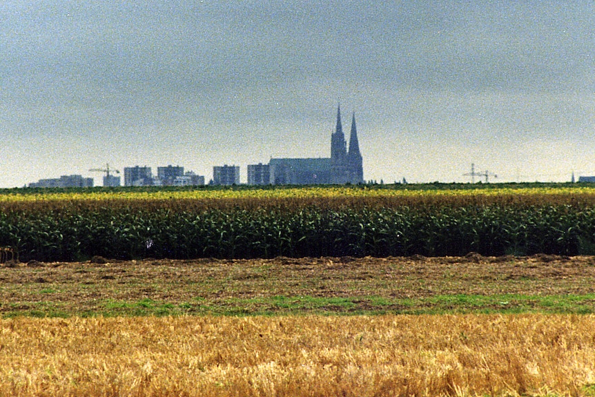 Chartres from afar