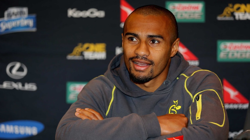 Will Genia at press conference