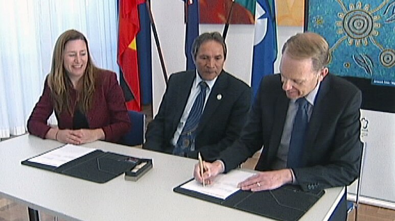 Indigenous agreement signed