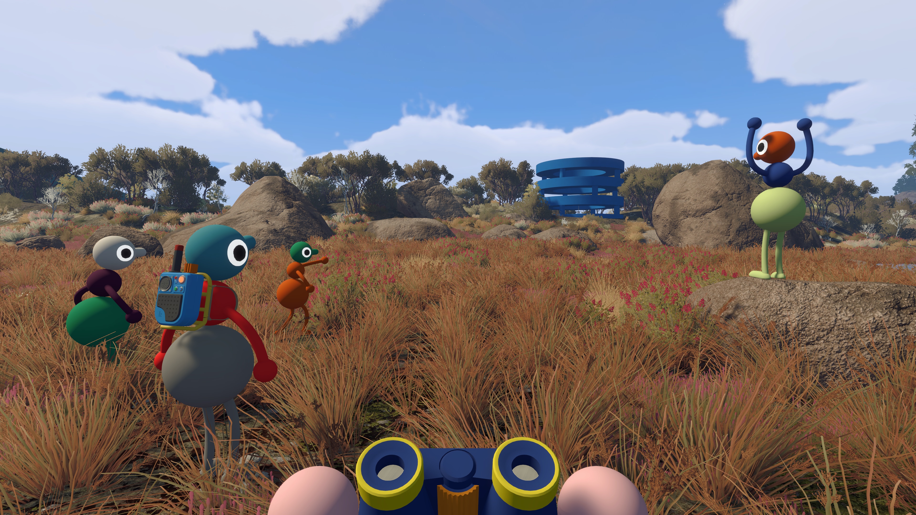 A screenshot from The Big Walk