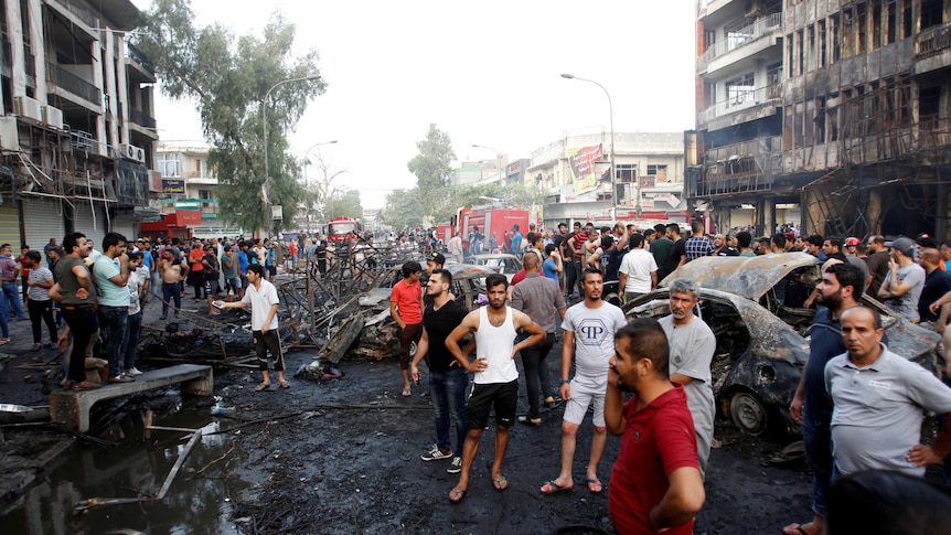 Suicide car bomb attack in Iraq