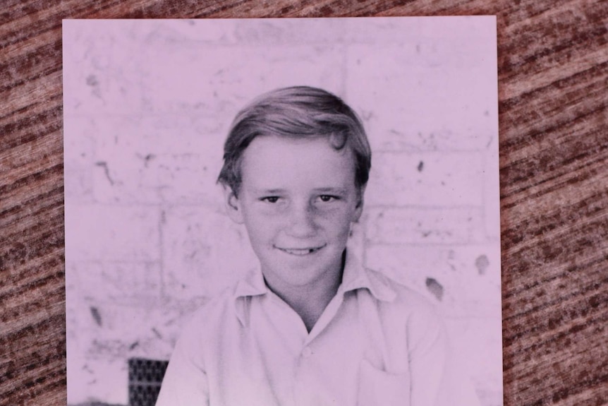 Arthur Pilgrim as a schoolboy.