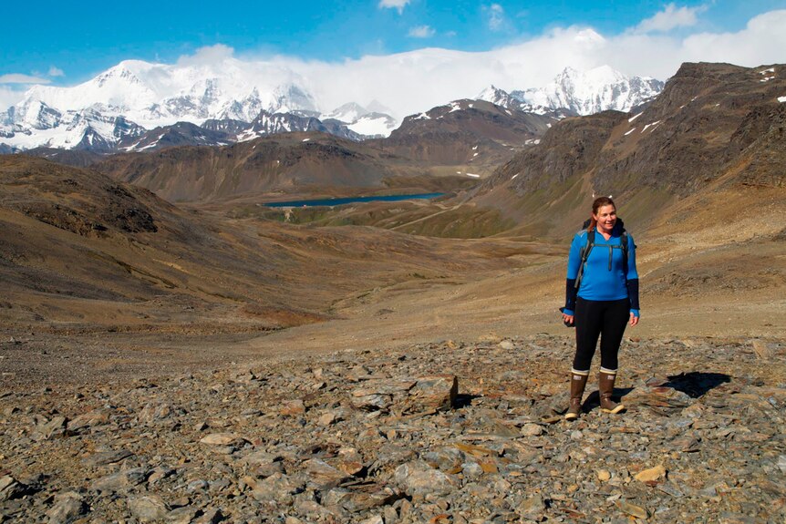 Dr Justine Shaw is one of the scientists behind the push to have female Antarctic researchers recognised.