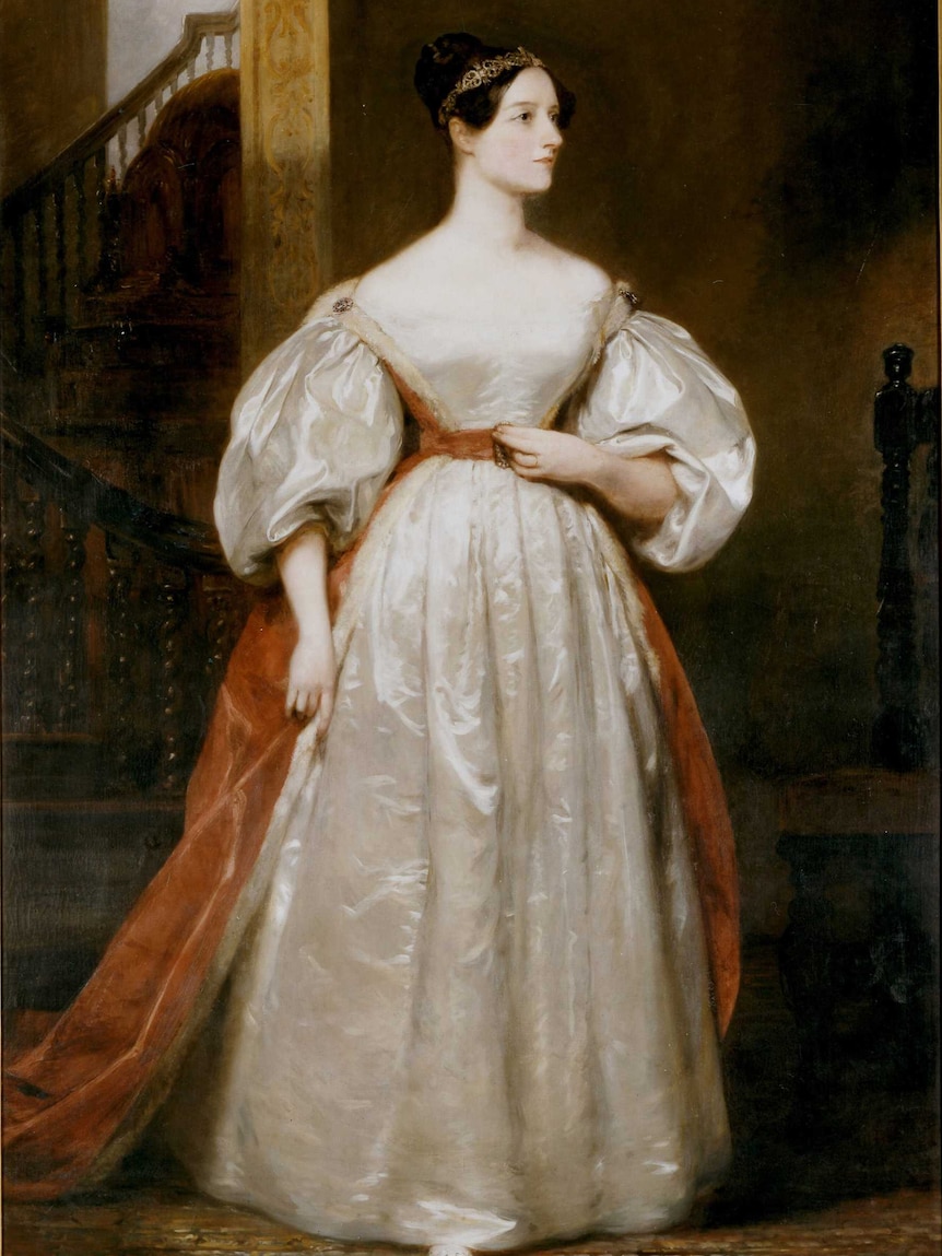 Portrait of Ada Lovelace.
