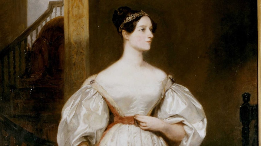 Portrait of Ada Lovelace.