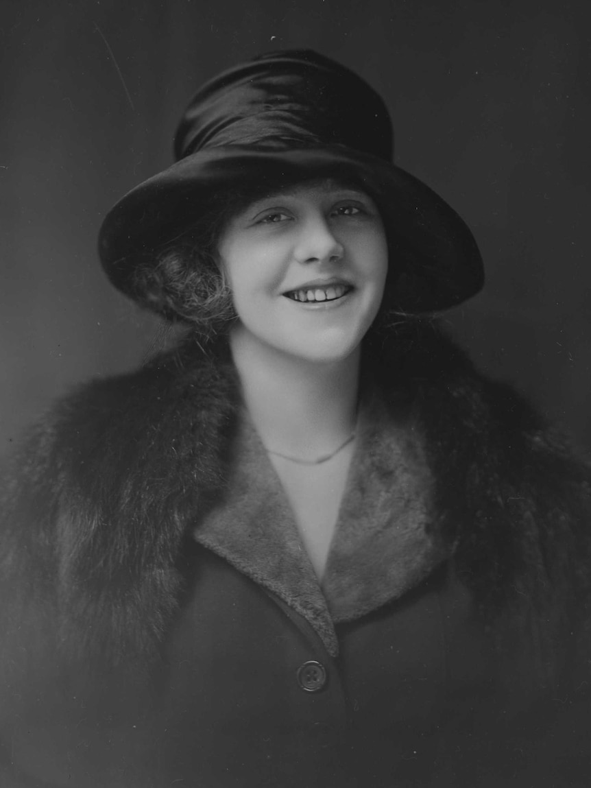 Maud Osborne nee Jeffries taken in 1919 in Melbourne