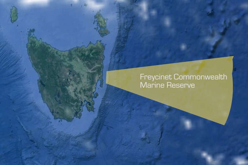 Freycinet CMR location map