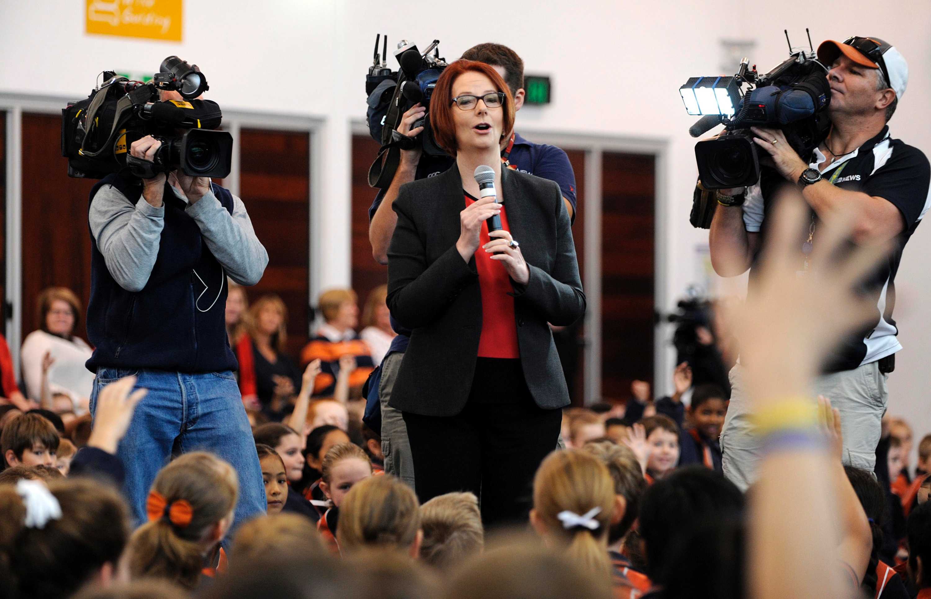 Don't waste your breath, I'm leading Labor to the election PM Julia