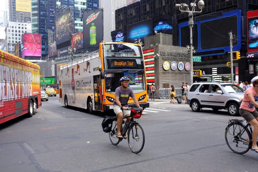 New York bike riding
