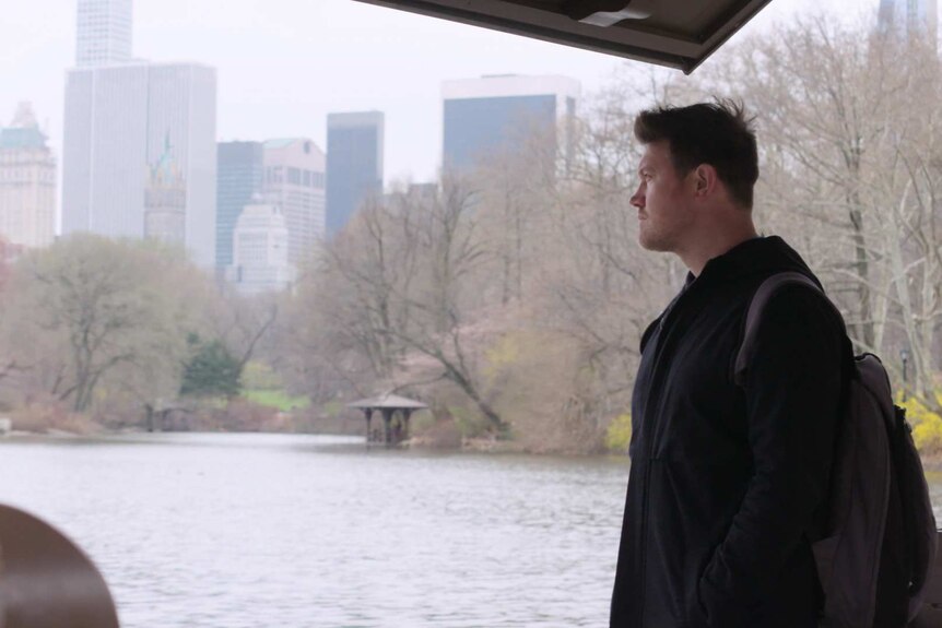 Eddie Perfect in Central Park