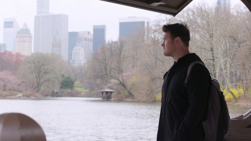 Eddie Perfect in Central Park