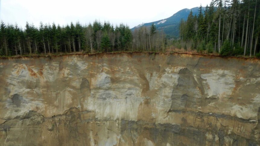 Hillside that gave way in Washington state mudslide