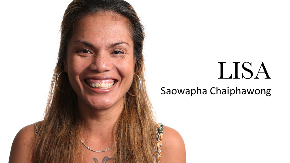 Portrait of Saowapha Chaiphawong from Thailand who goes by the nickname Lisa.