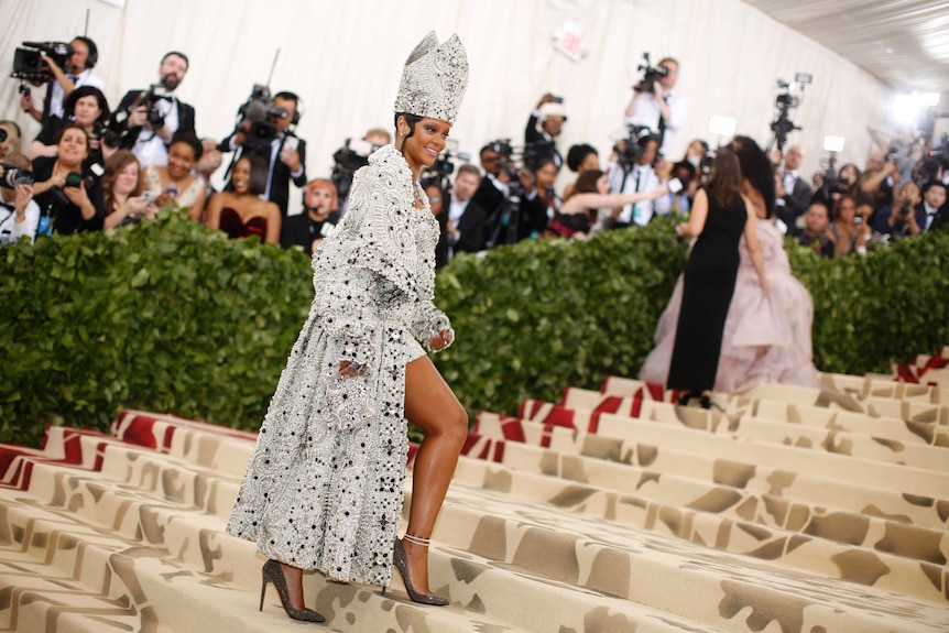 Rihanna au gala du Met