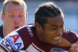 Matai wriggles through Sharks pack