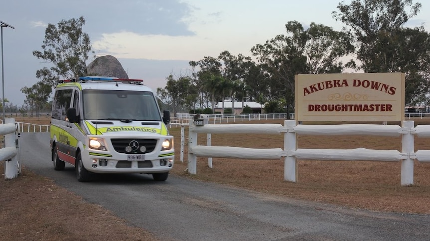 Two men died when an ultralight crashed at a private airfield near Rockhampton.