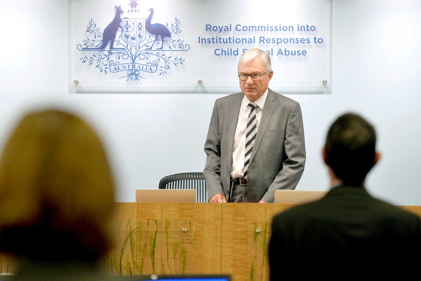Justice Peter McClellan at the Royal Commission into Institutional Responses to Child Sexual Abuse.
