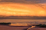 A pre-cyclone sunset in Broome captured by award-winning Kimberley photographer Pamela Jennings