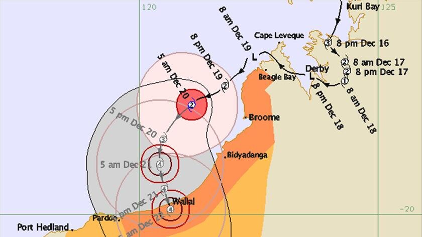 Tropical cyclone Laurence