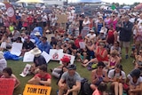 Rally against proposeved development on Gold Coast Broadwater