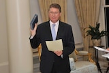 Denis Napthine is sworn in as Premier of Victoria