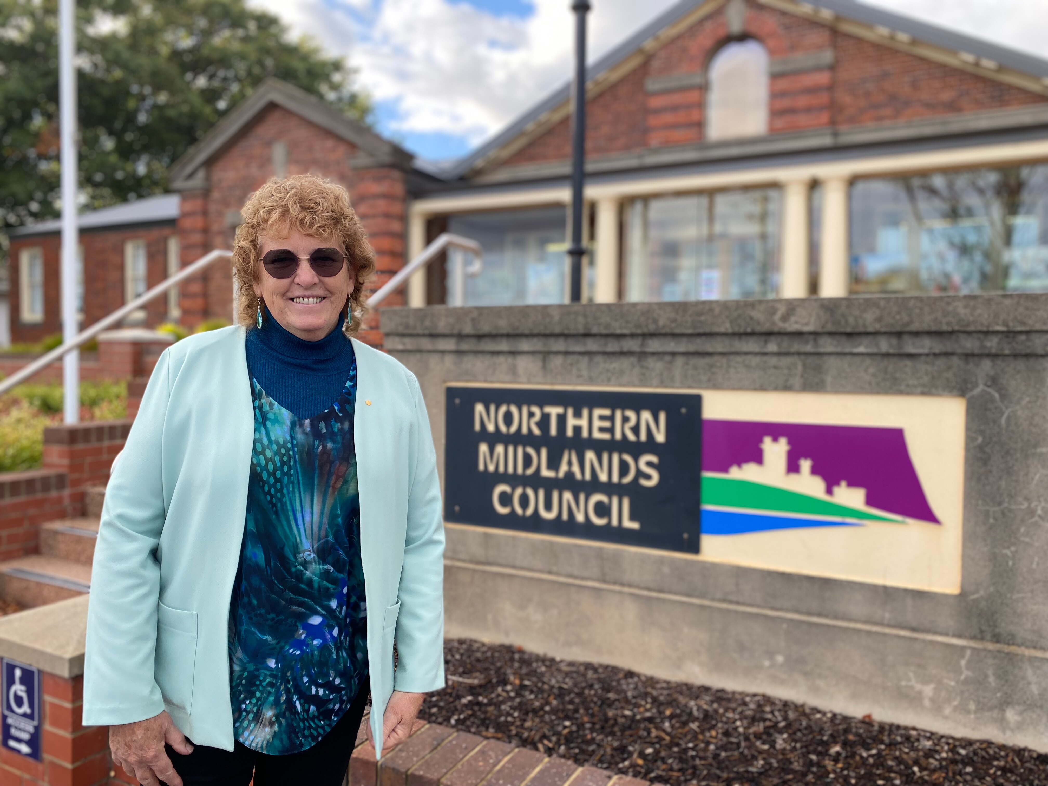 Mary Knowles smiles at the camera.