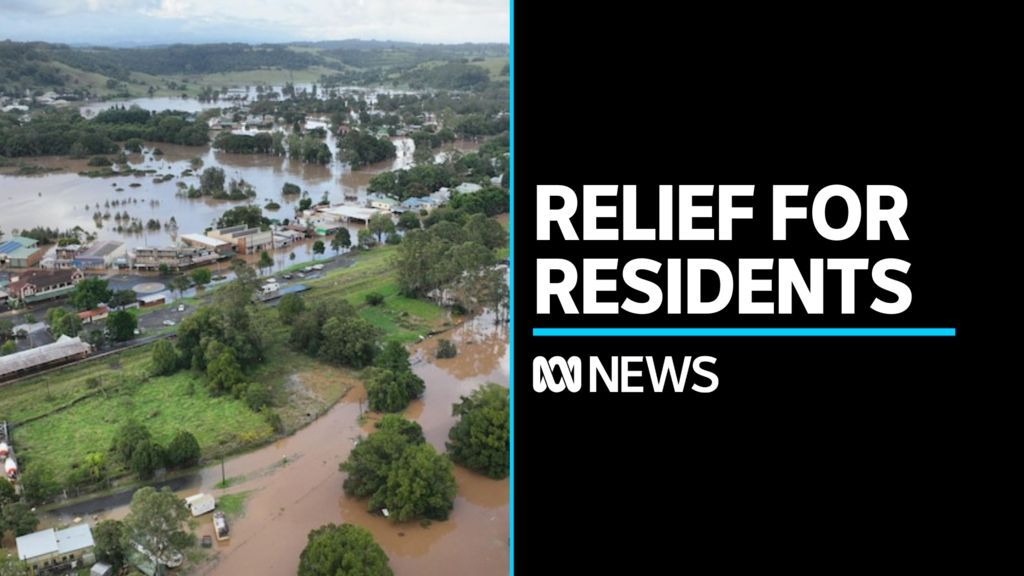 Relief for some residents as floodwaters in northern NSW peak - ABC News