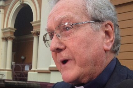 Former Bishop of the Maitland-Newcastle Catholic Diocese, Michael Malone.