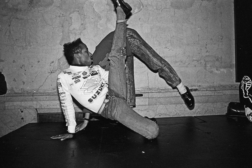 Dancers voguing at nightclub Mars in 1988 in New York City, New York.