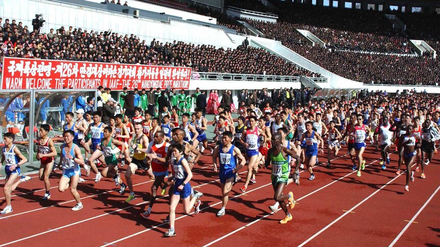 North Korean marathon