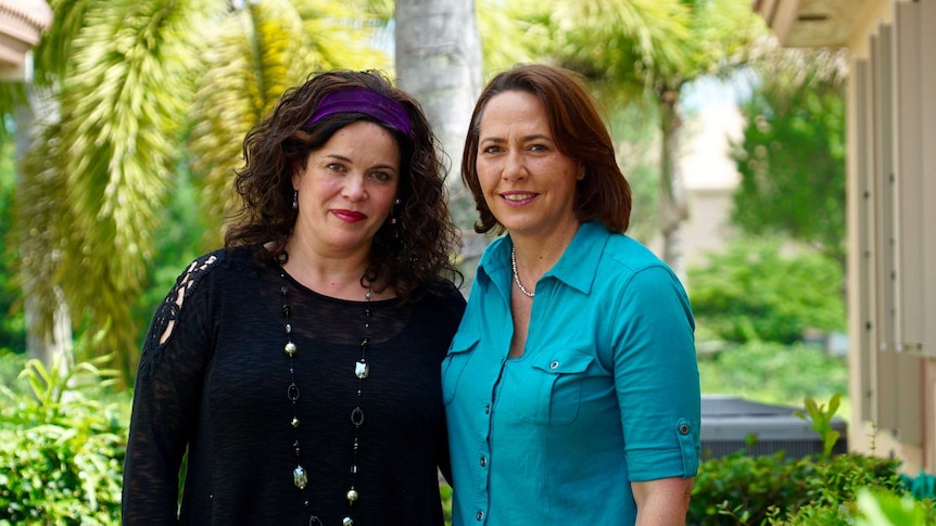 Veronique Pozner and Lisa Millar