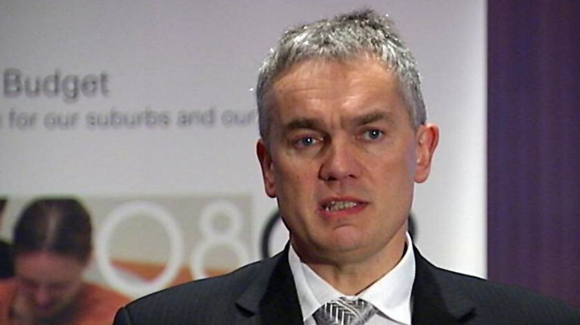 Victorian Treasurer John Lenders says the budget is on track [file photo]