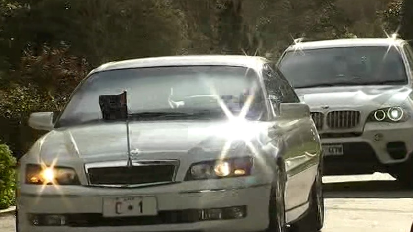 Kevin Rudd leaves Government House