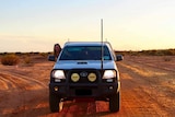 Lauren Walker in the outback