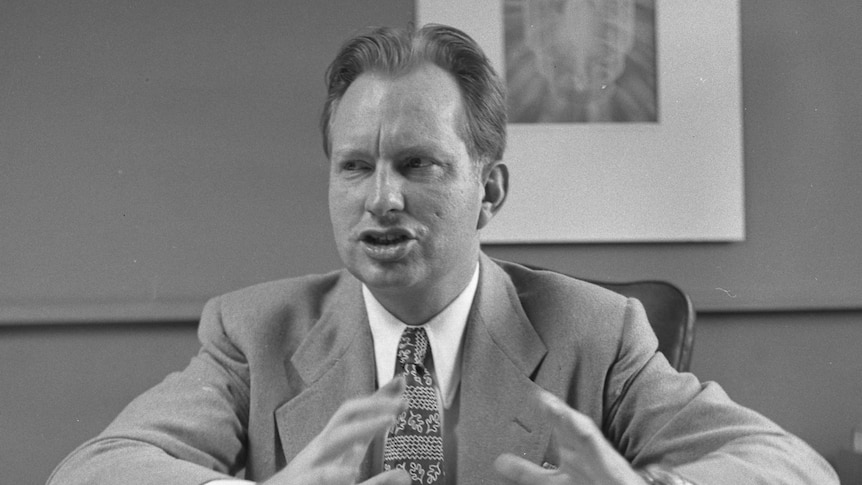 Founder of the Church of Scientology, L Ron Hubbard