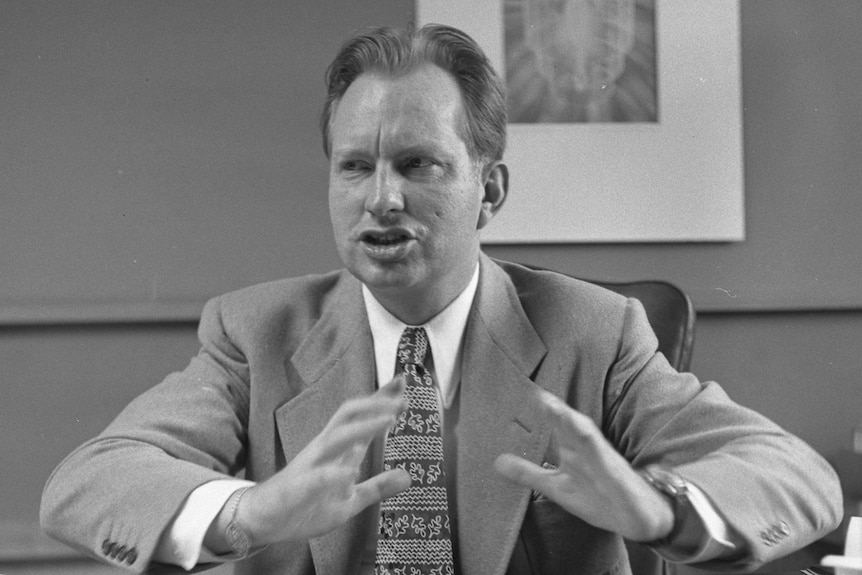 Founder of the Church of Scientology, L Ron Hubbard