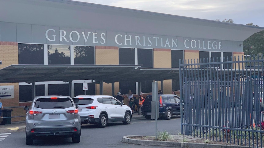 Exterior of Groves Christian College.