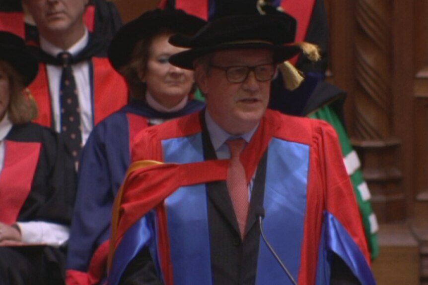 Alexander Downer gets honorary doctorate from University of Adelaide