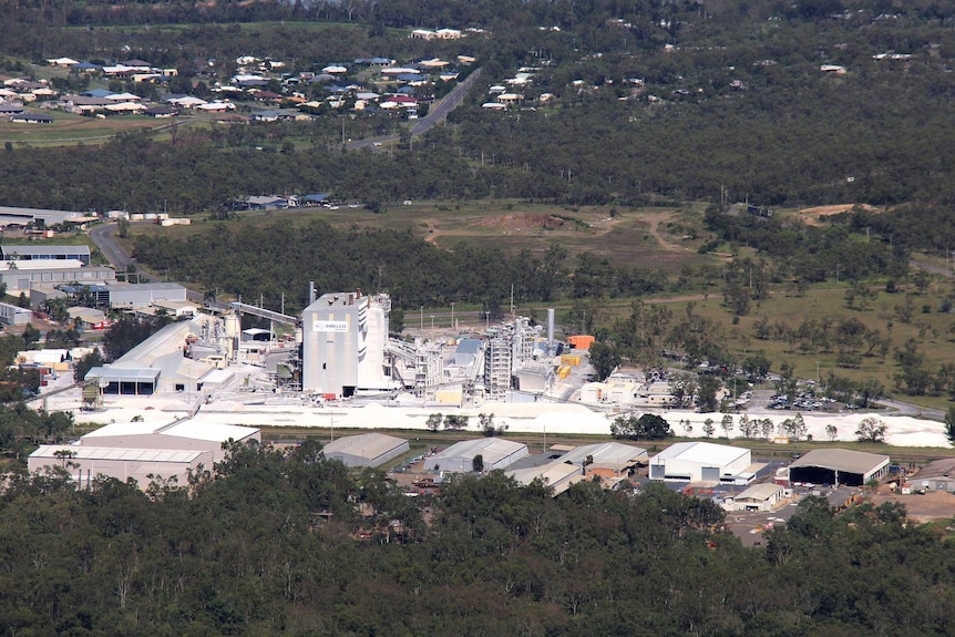 Sibelco plant in Rockhampton