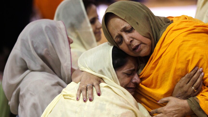 Funeral held for Sikh shooting victims