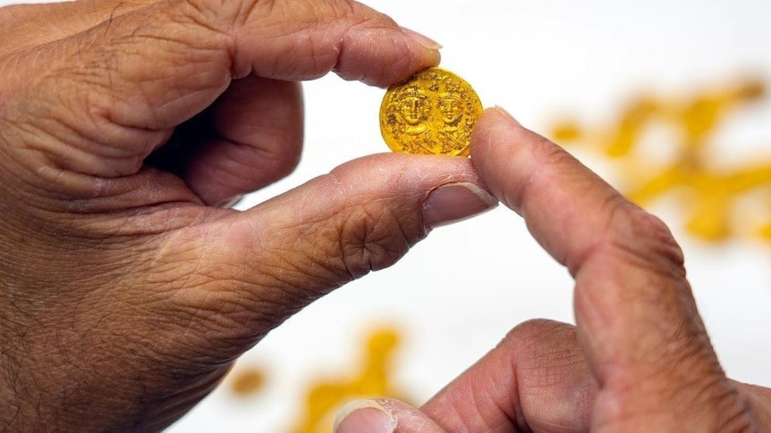 7th century coins found in Golan Heights