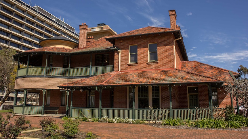 The former chief astronomer's house at the old Perth Observatory