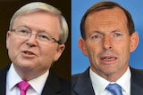 Prime Minister Kevin Rudd and Opposition Leader Tony Abbott