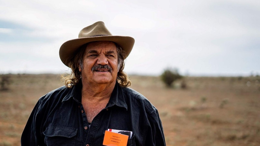 Terrance Coulthard runs a cultural tourism business in the Flinders Ranges called Iga Warta.
