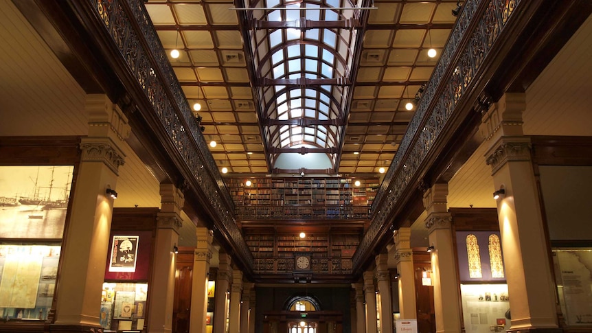 Australia's most beautiful library, the Morlock Wing in the SA State Library