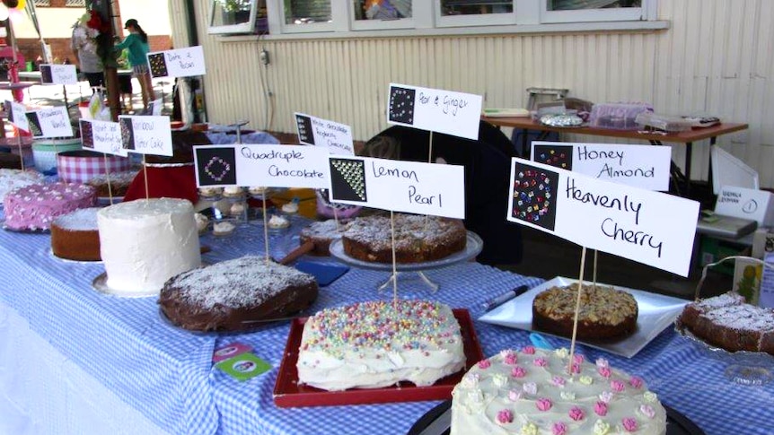 Ainslie School cake stall