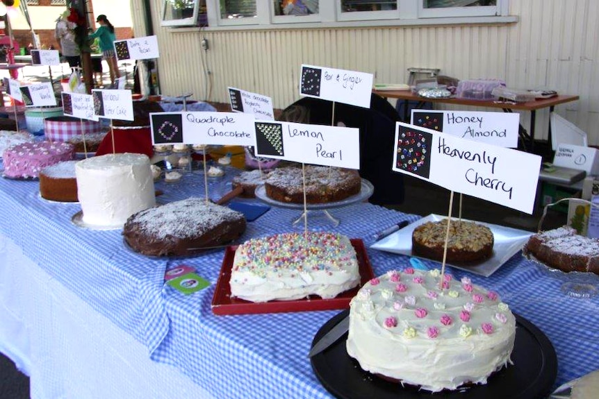 Ainslie School cake stall