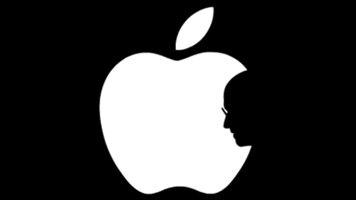 Steve Jobs in Silhouette in Apple logo (Jonathan Mak)