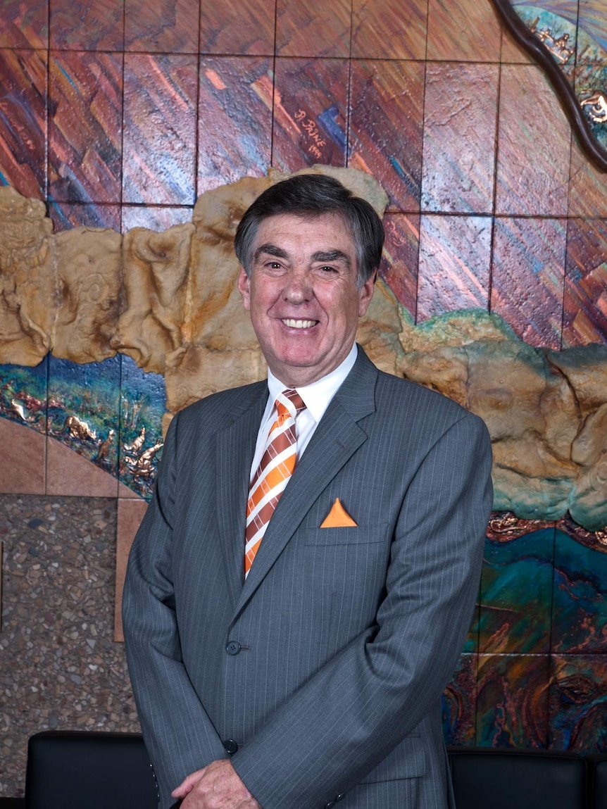 Mount Isa Mayor Tony McGrady.